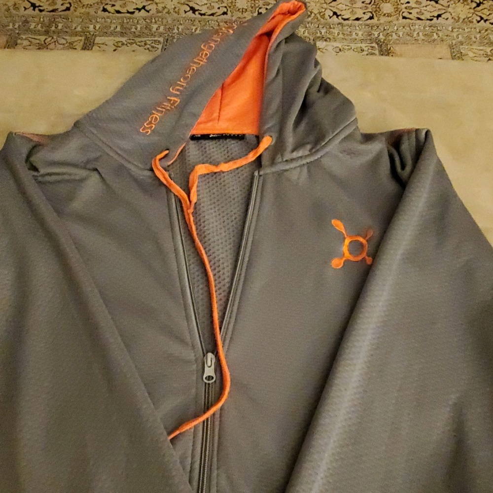 Orangetheory Fitness soft grey hoodie